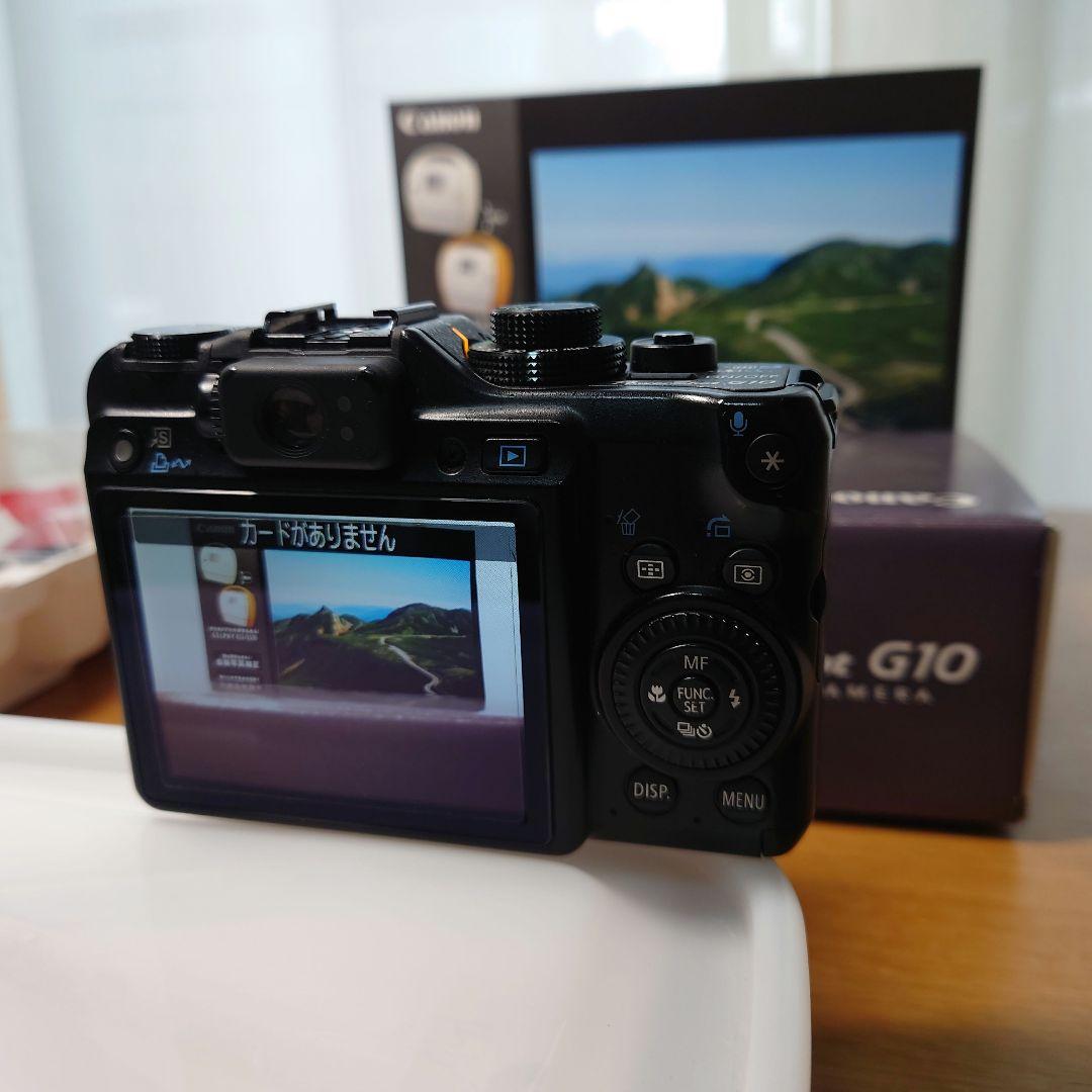 完動元箱付　Canon PowerShot G10 液晶保護フィルム 撮影確認済
