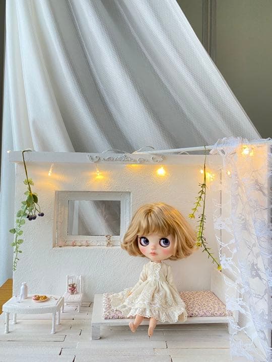 【作品例 オーダー例】 ドールハウス 背景ボード リカちゃんキャッスル ブライス