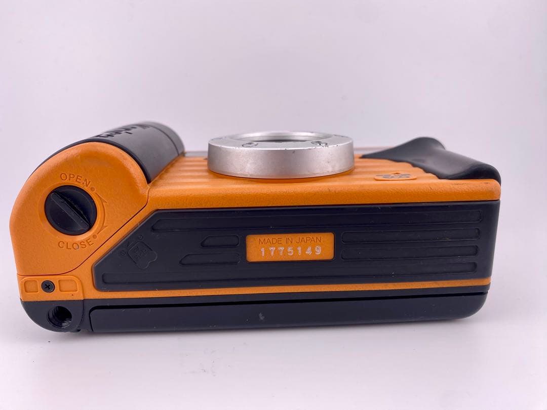 【１】完動品 Konica コニカ 28 WB ECO 現場監督 オレンジカラー