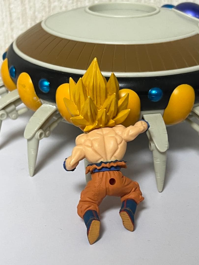 ドラゴンボール フリーザ 孫悟空 宇宙船 フィギュアセット　ワーコレ