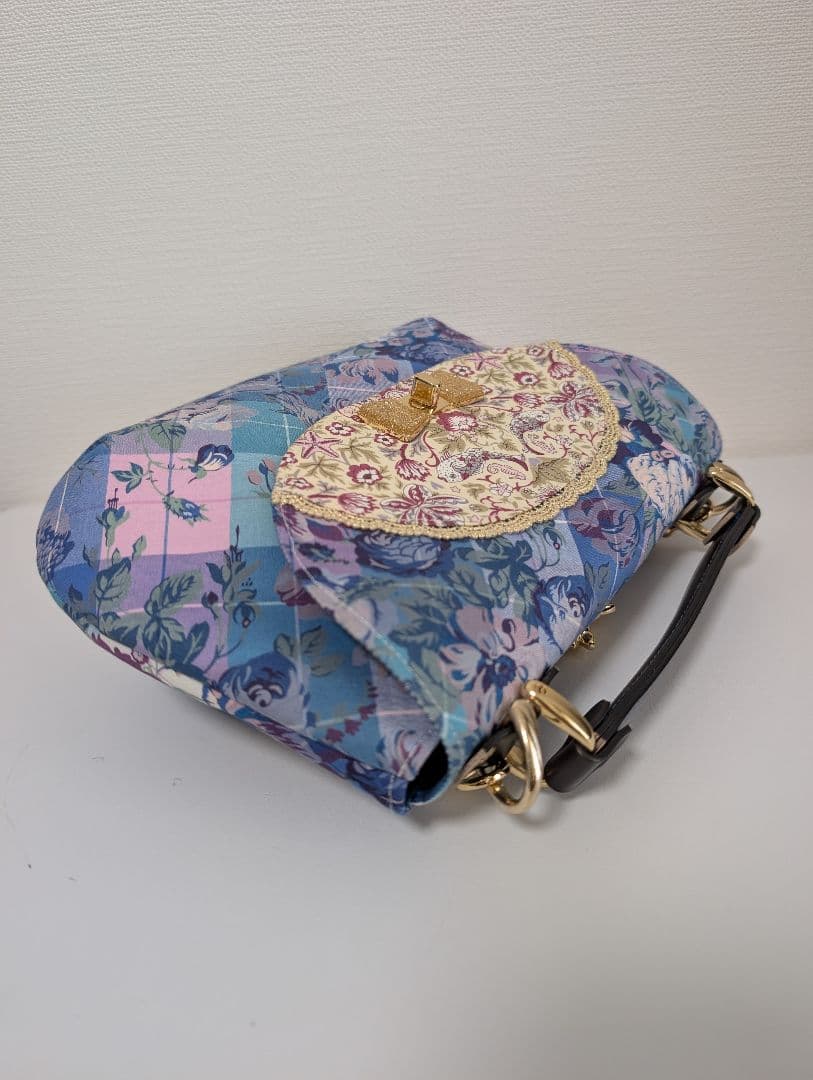 ハンドメイド　リバティ　バッグ