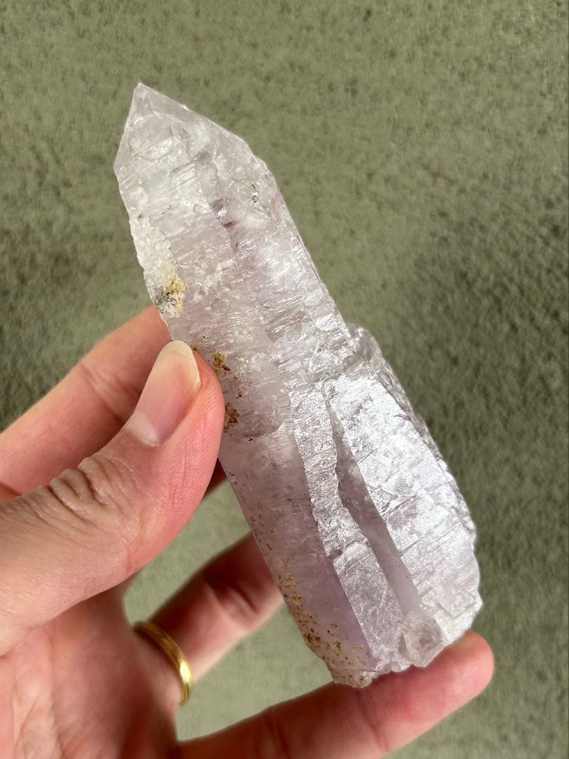 希少 メキシコ ゲレロ産 アメシスト 原石 セルフヒールド