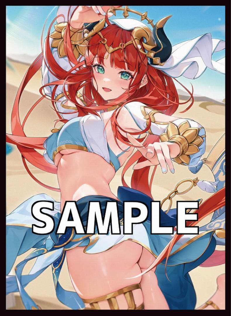 原神　ニィロウ　スリーブ&プレイマット　セット
