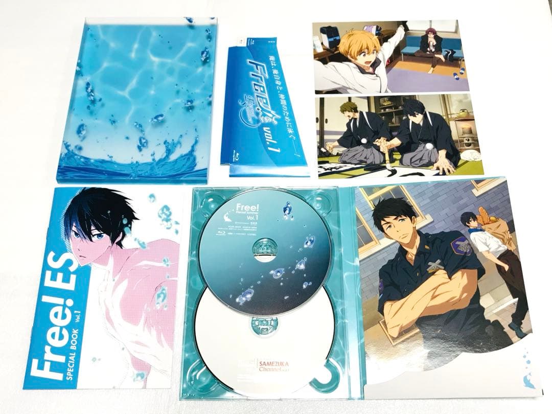 ◎収納BOX付き◎Free!ES 初回版ブルーレイ 全7巻セット 七瀬遙 松岡凛