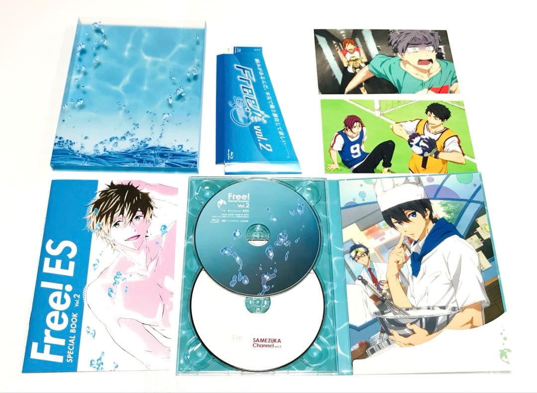 ◎収納BOX付き◎Free!ES 初回版ブルーレイ 全7巻セット 七瀬遙 松岡凛