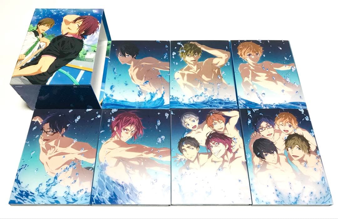 ◎収納BOX付き◎Free!ES 初回版ブルーレイ 全7巻セット 七瀬遙 松岡凛