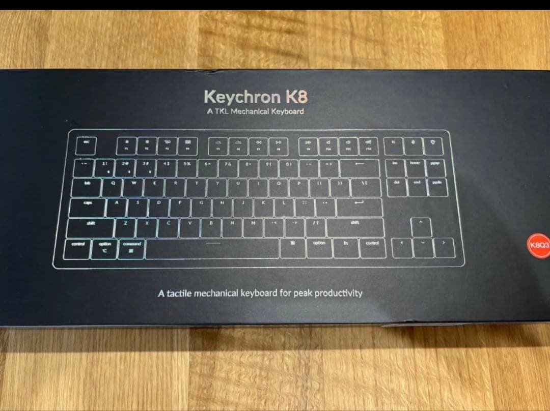 Keychron K8 ワイヤレスメカニカル茶軸　US配列