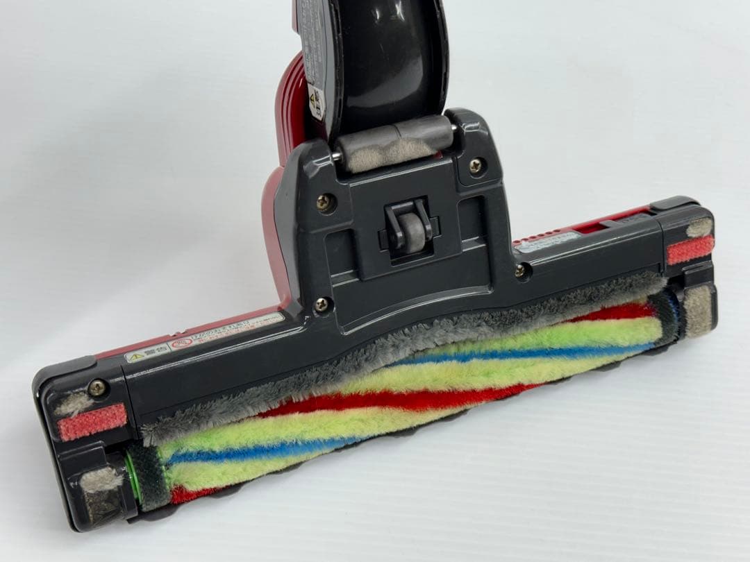 動作保証　日立掃除機　ヘッド　パワーブラシ　D-AP34 希少　中古　赤　レッド