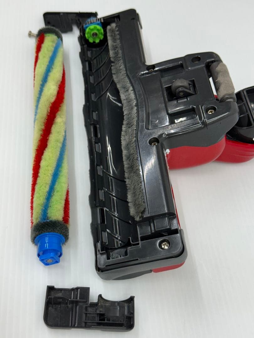 動作保証　日立掃除機　ヘッド　パワーブラシ　D-AP34 希少　中古　赤　レッド
