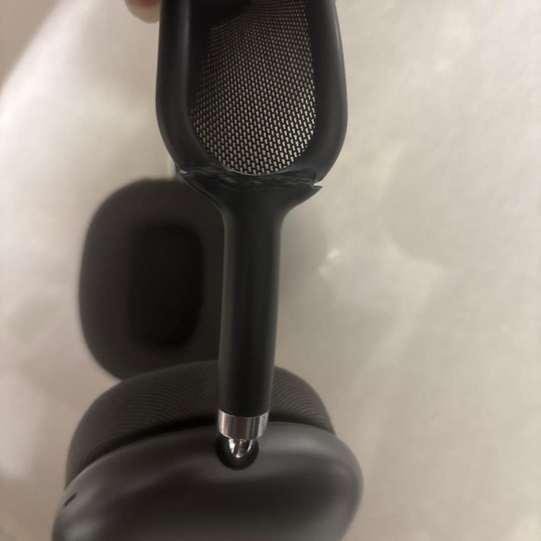 AirPods MAX シャークグレー即日配送ノイズキャンセリング割れあり