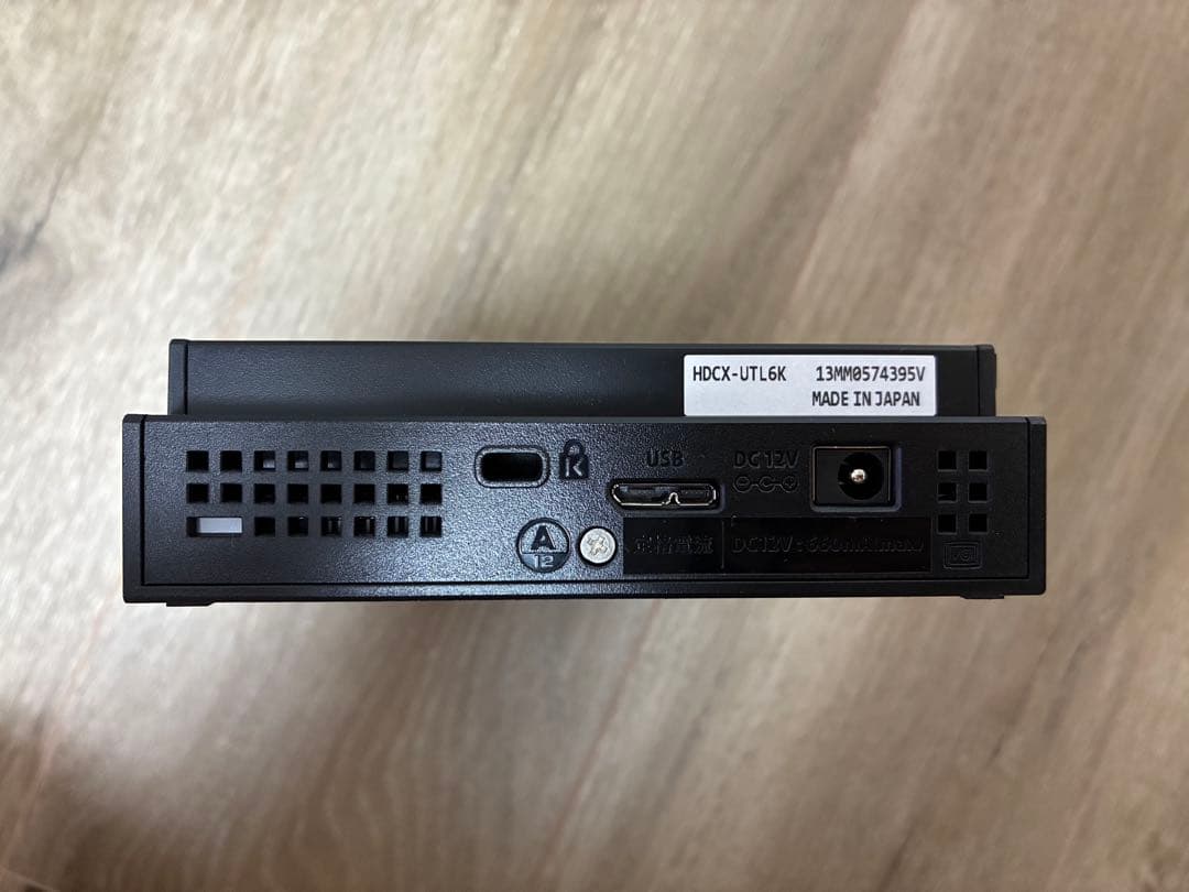 I-O DATA 6TB 外付けハードディスク HDCX-UTL6K