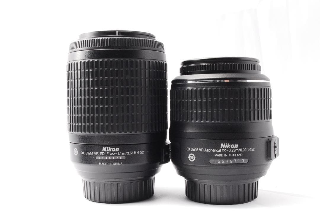 即購入で1000円OFF❤️Nikon D3100 ダブルレンズ 初心者 入門機