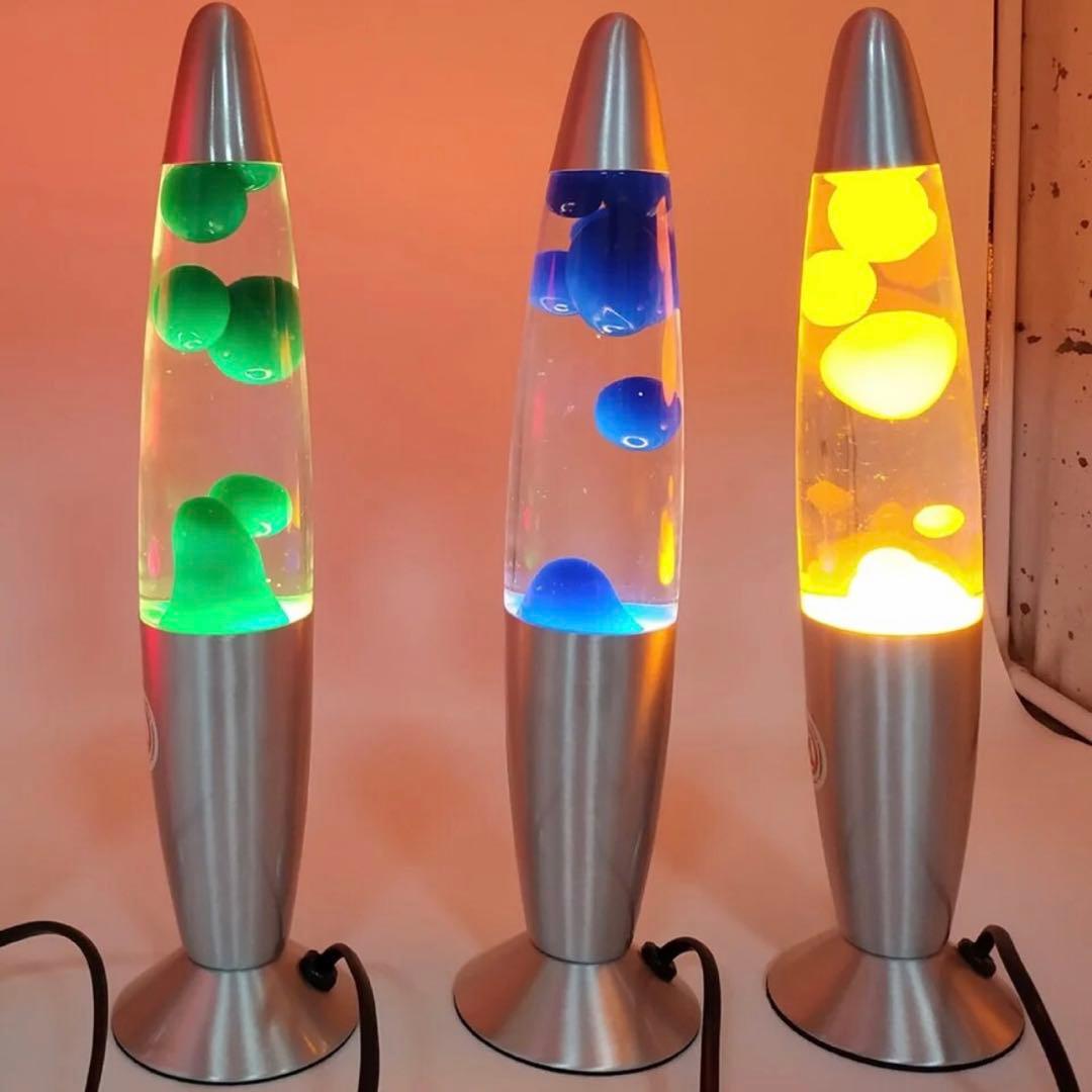 新品　jelly fish モーションラバランプ　レッド　赤
