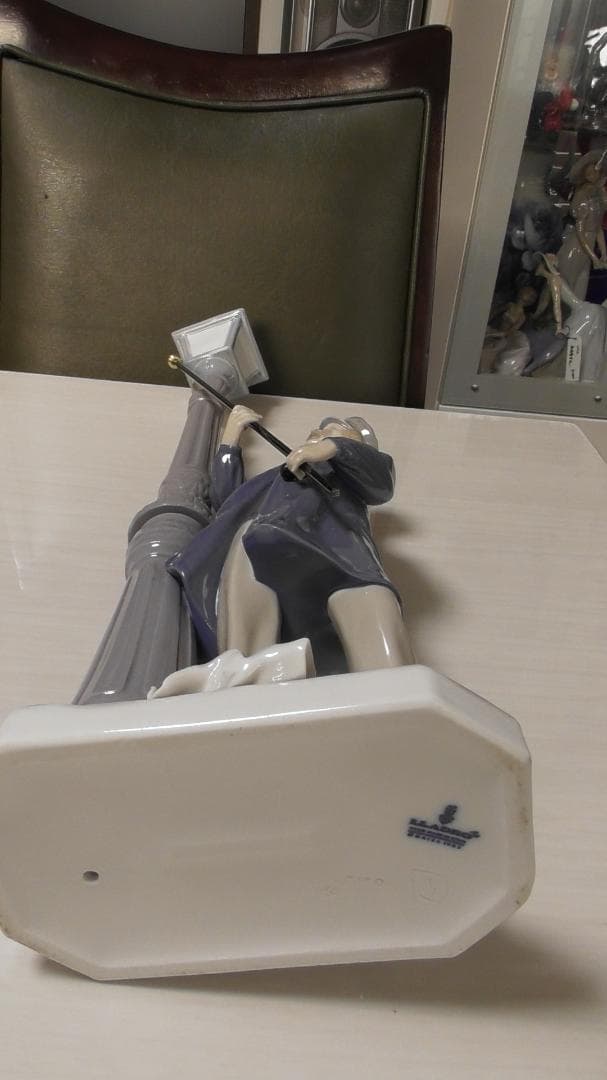 LLADRO　リヤドロ　【ガス灯】　Ｈ＝48cm　リアドロ 　インテリアＬ241