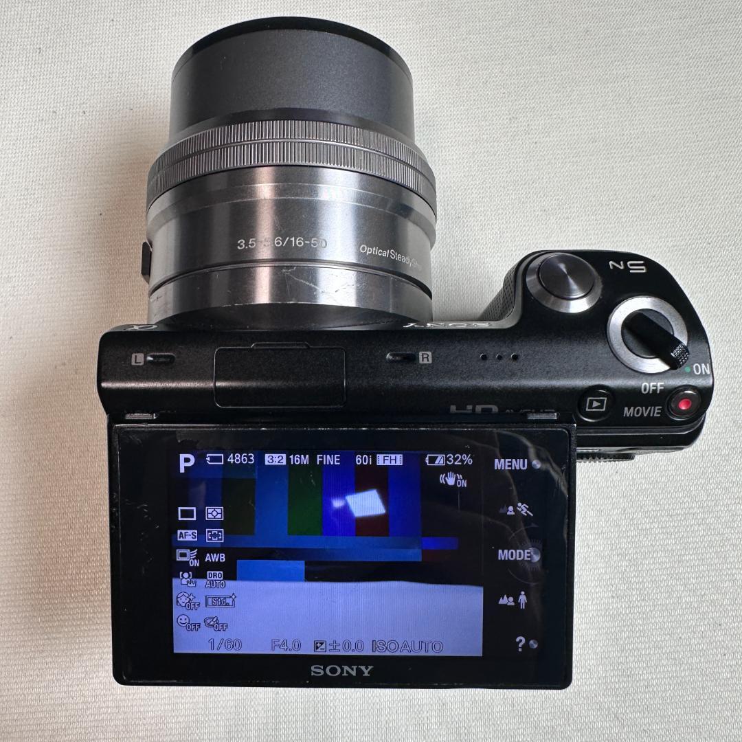 SONY NEX-5N ミラーレス一眼 ＋ 標準ズームレンズ SD32GB付