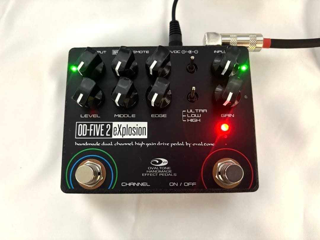 Ovaltone OD-FIVE 2 Explosion ハイゲイン　外箱あり