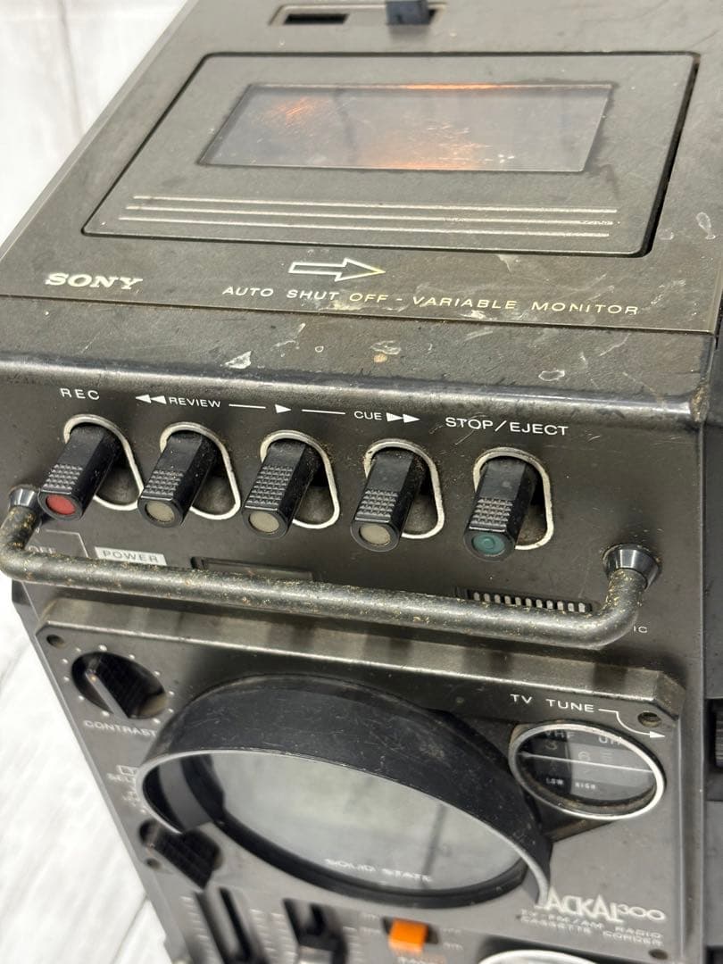 SONY ソニー　JACKAL300 ラジオカセットコーダー　77年製　ジャンク