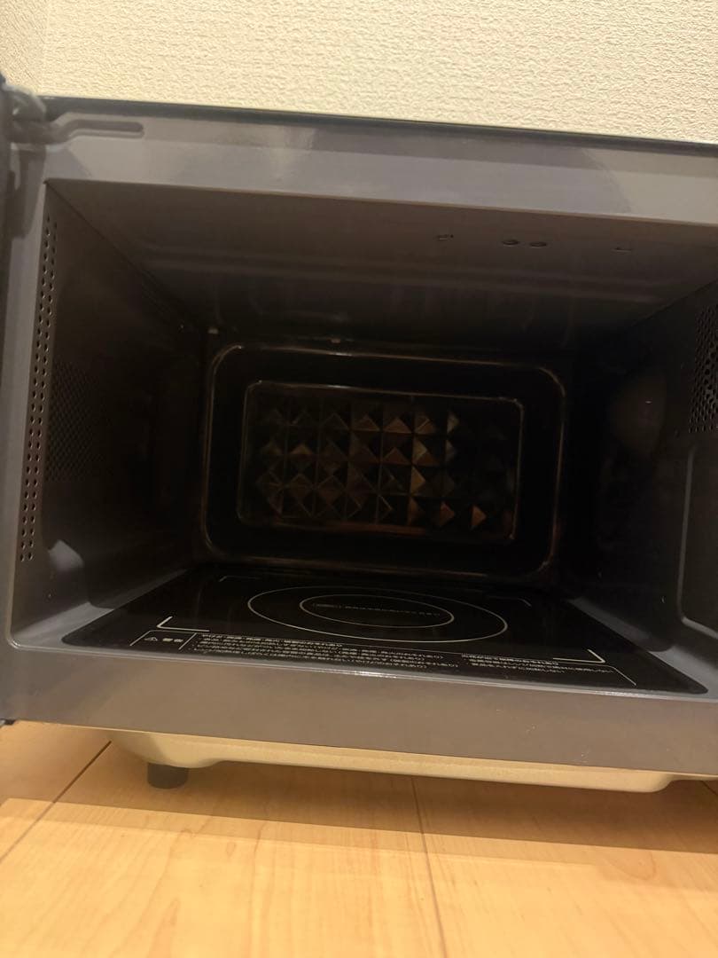 siroca電子レンジSX-18D132 取扱説明書付き