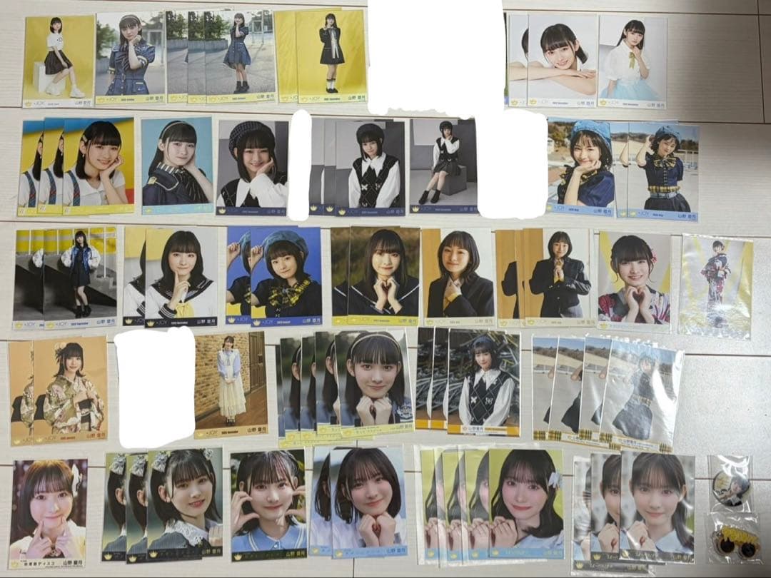 山野愛月　バラ売り可能　生写真　ミニフォト　ID グッズ多数