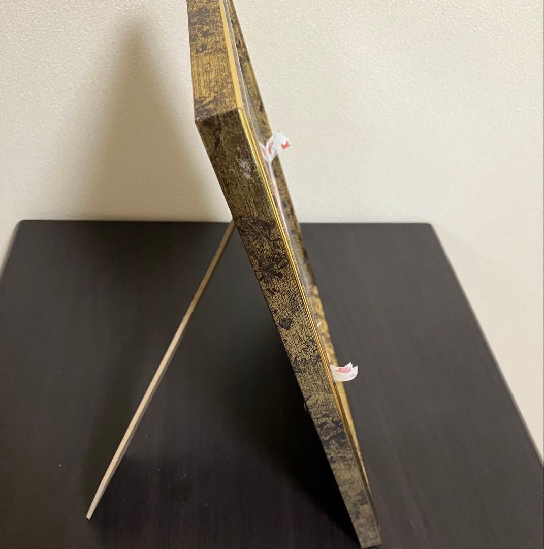 俳優画30 額装品　額縁寸法32.7cm×24.0cm　カラー着色　定款付