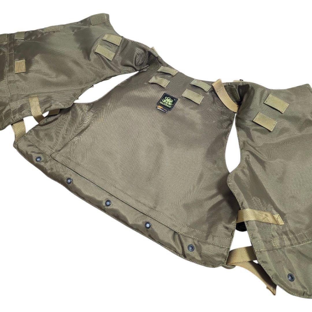 【希少品】PANTAC CORDURA タクティカルベスト 防弾プレート付き