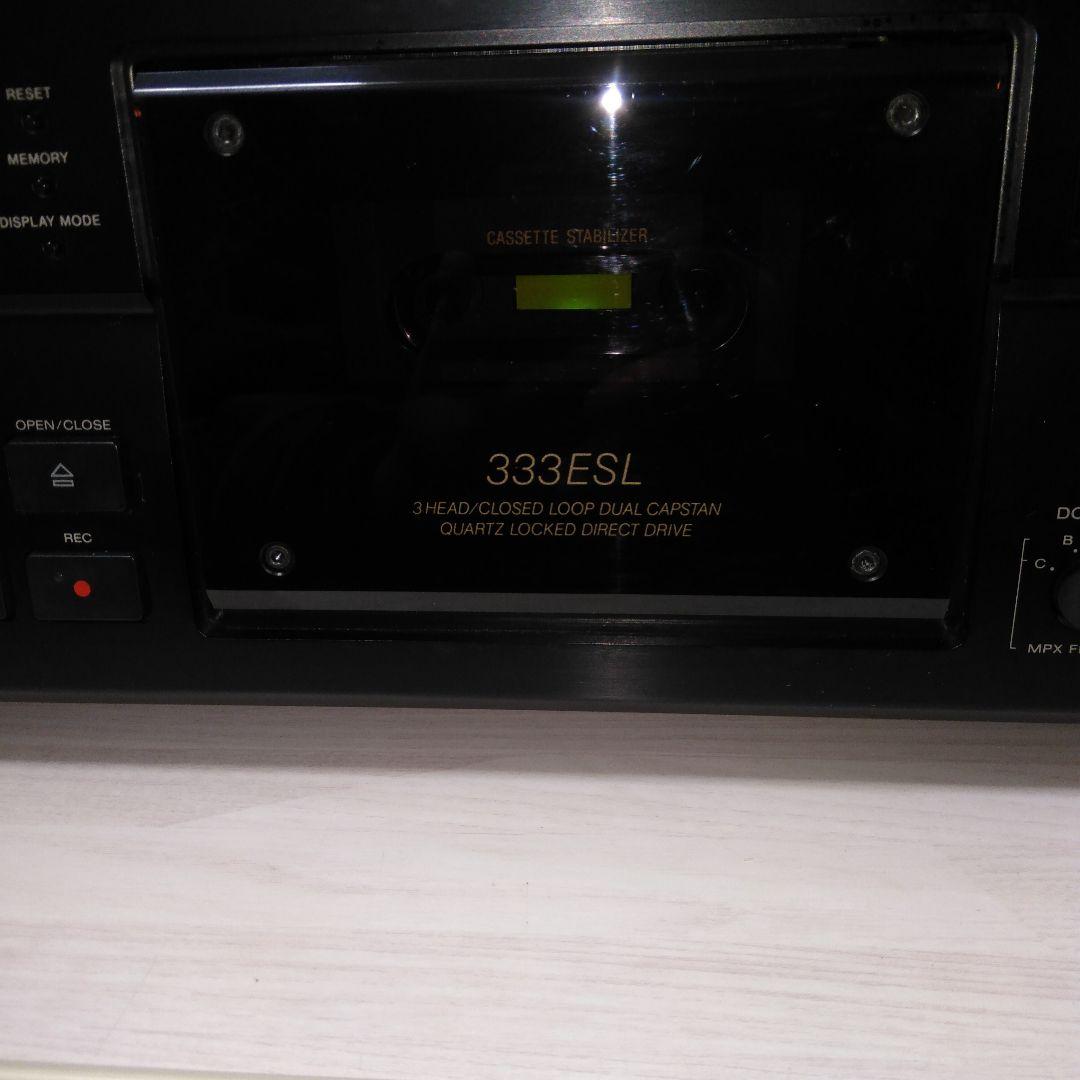 SONY TAPECORDER カセットデッキ TC-K333ESL ジャンク