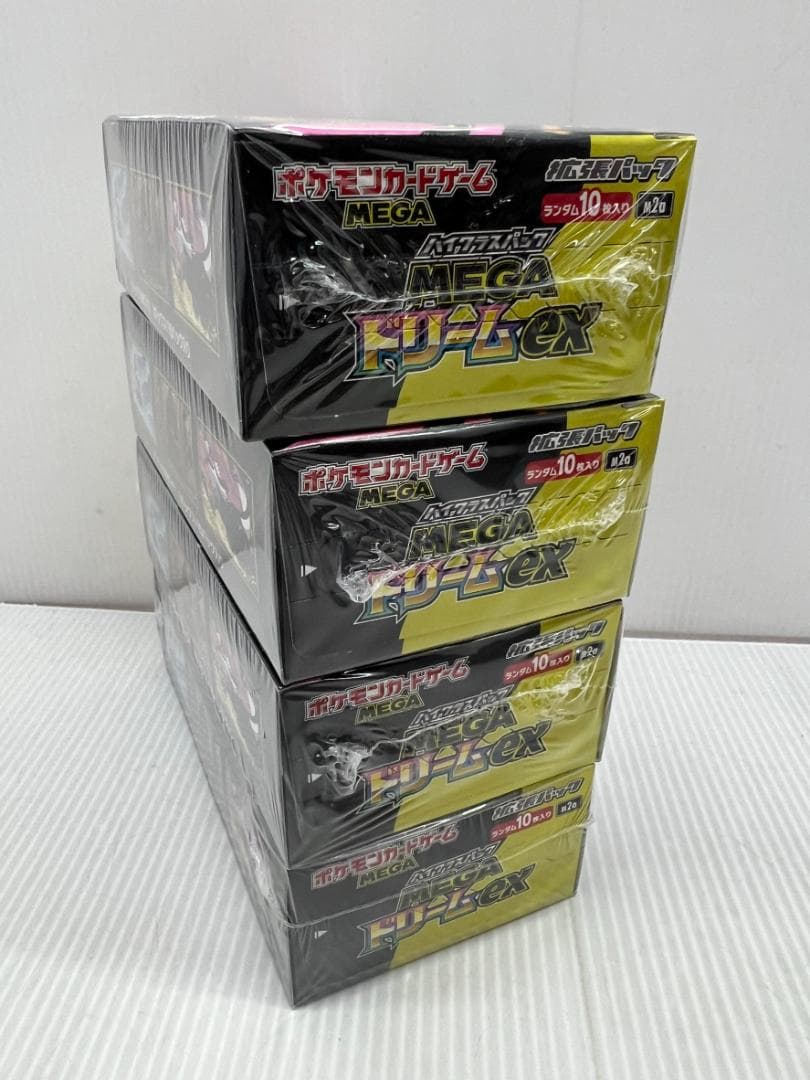 MEGAドリーム BOX シュリンク付き 未開封 4BOX
