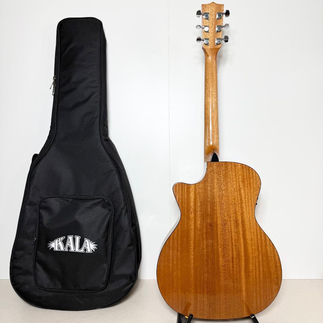 超美品 KALA エレアコ アコースティックギター KA-GTR-MTS-E