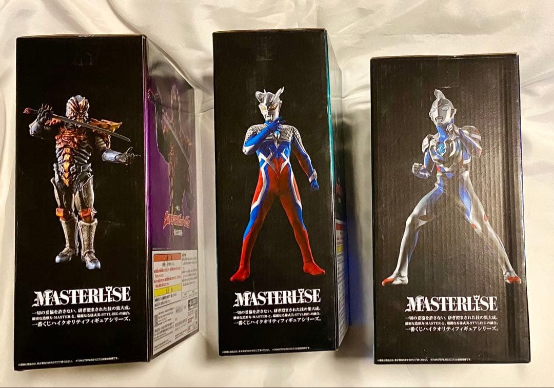 一番くじ ウルトラマンゼット&ゼロ -新たな師弟- A賞 B賞 C賞 3個セット