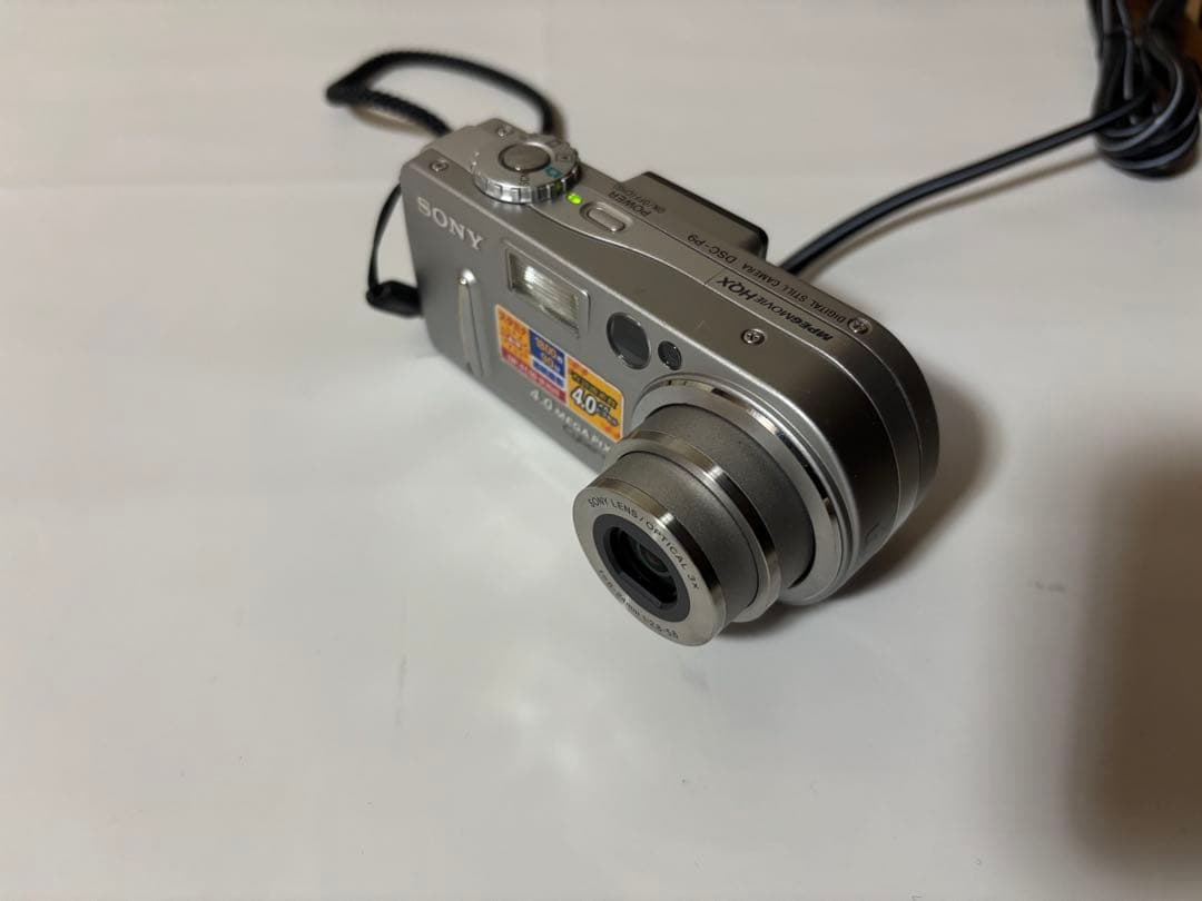 SONY サイバーショット DSC-P9 オールドコンデジ バッテリー充電不可