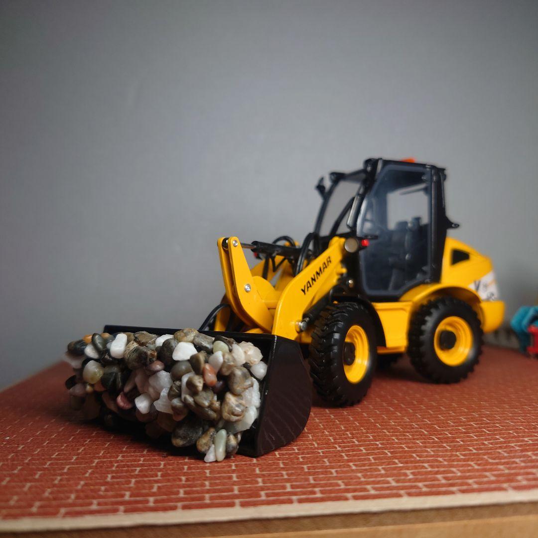 YANMAR/ヤンマー V8ホイールローダー(1/32)ミニチュア 最終価格