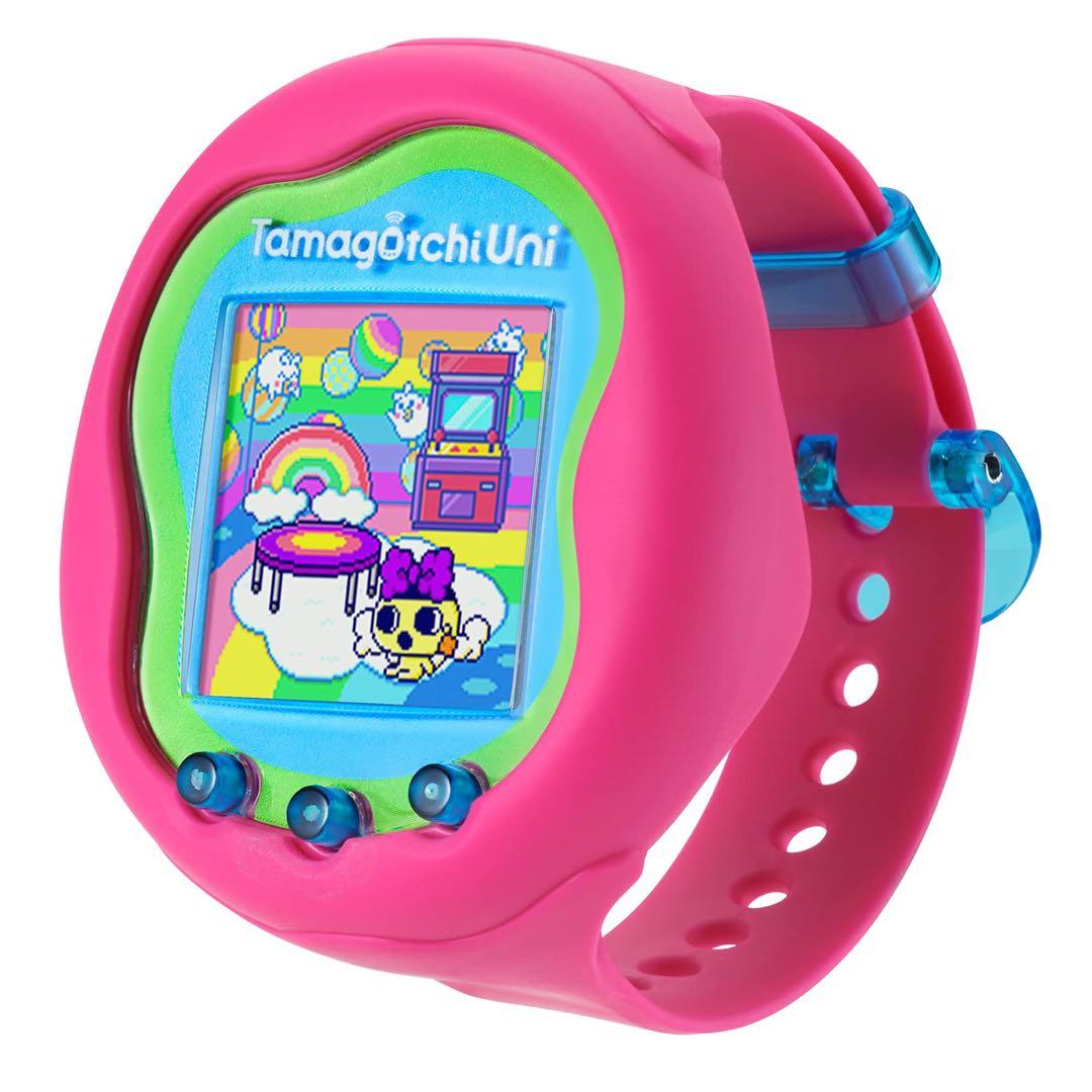 バンダイTamagotchi Uni Purple たまごっちユニ【使用済み】