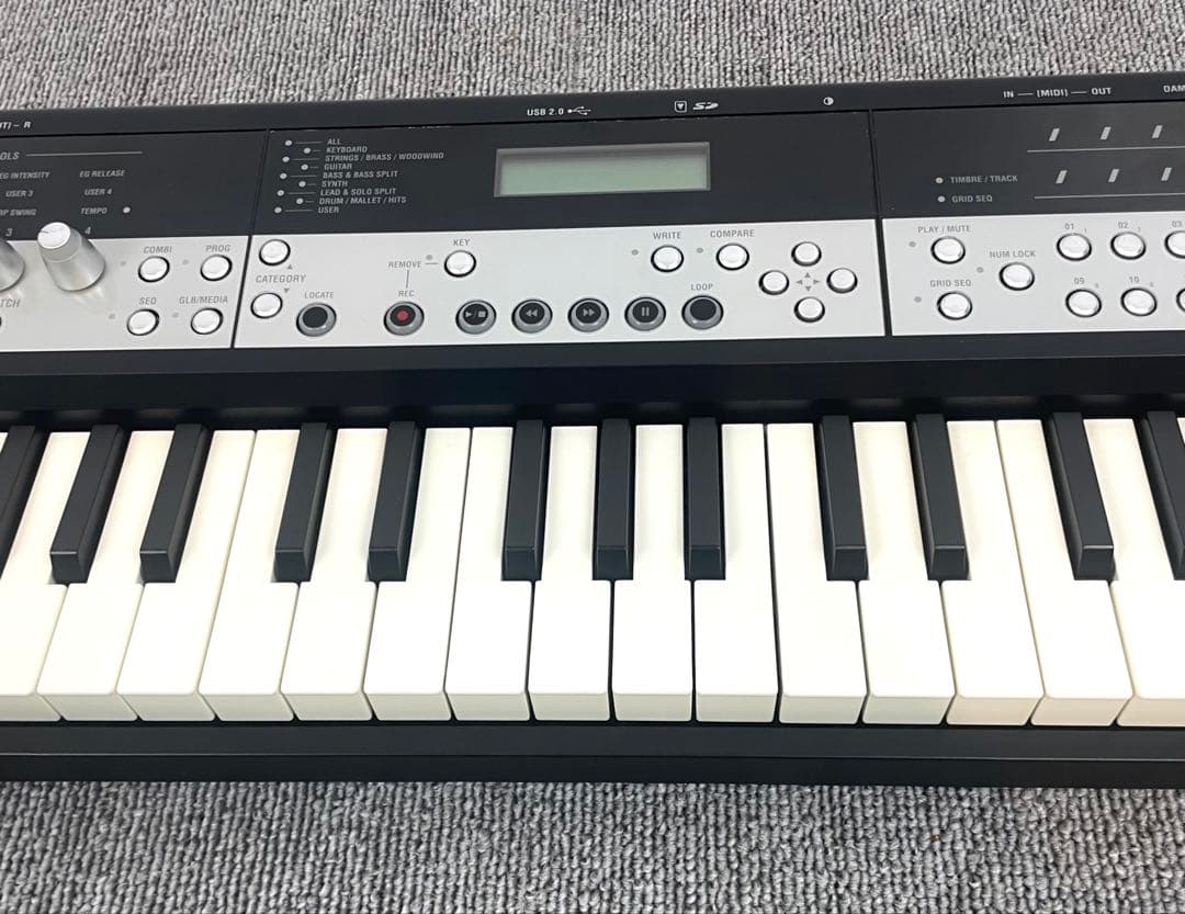 ●KORG microSTATION MW1 アダプター ペダル付●