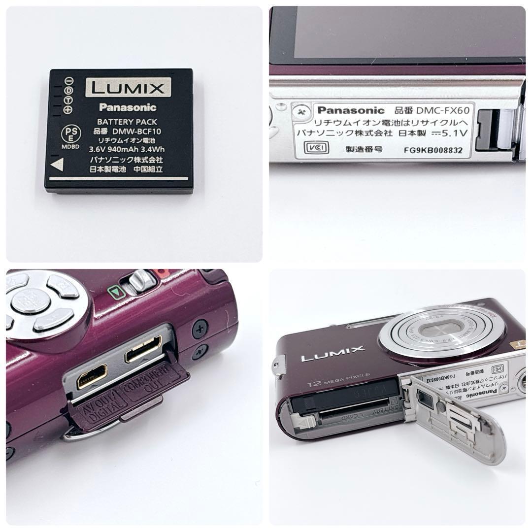 美品 Panasonic LUMIX ルミックスDMC-FX60 デジカメ