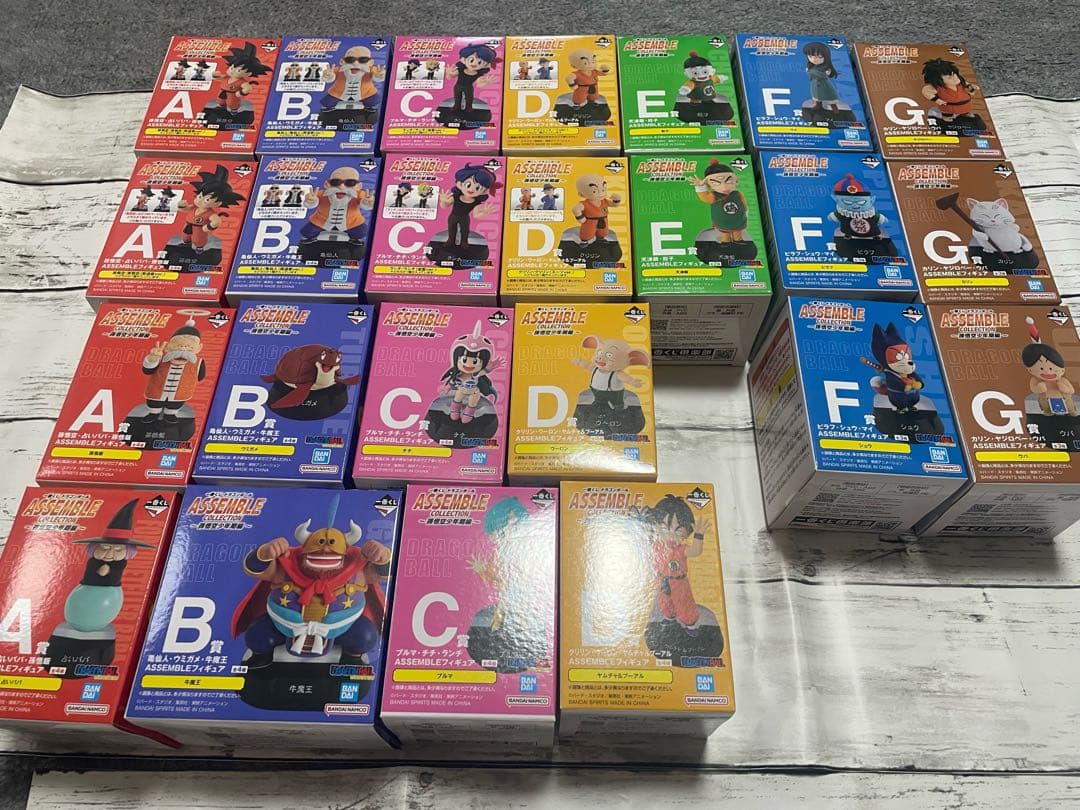 ドラゴンボール 一番くじ Assemble フィギュア コンプリートセット