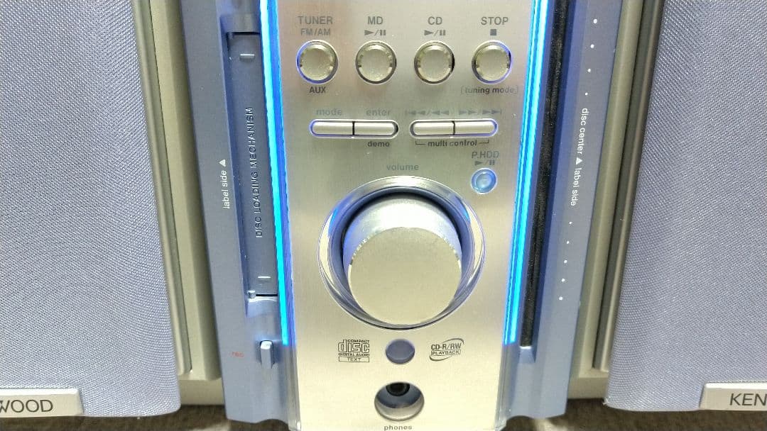 KENWOOD RD-ESA5MD リモコン付き