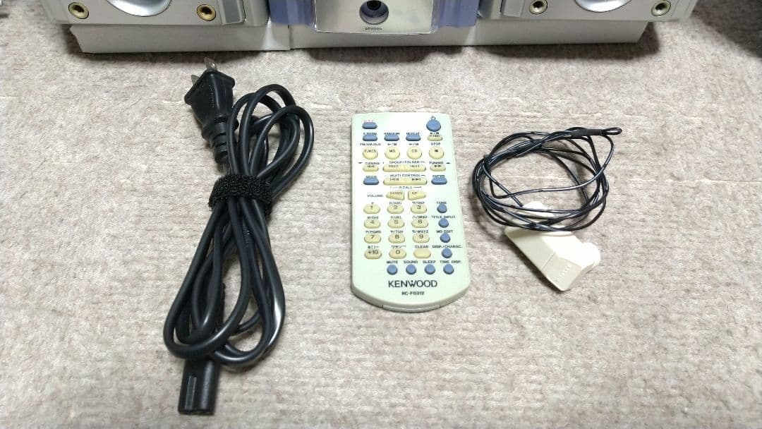 KENWOOD RD-ESA5MD リモコン付き
