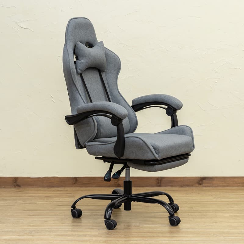 【新品・送料無料】ファブリック　ゲーミングチェア　BE/BL/DBR/GR