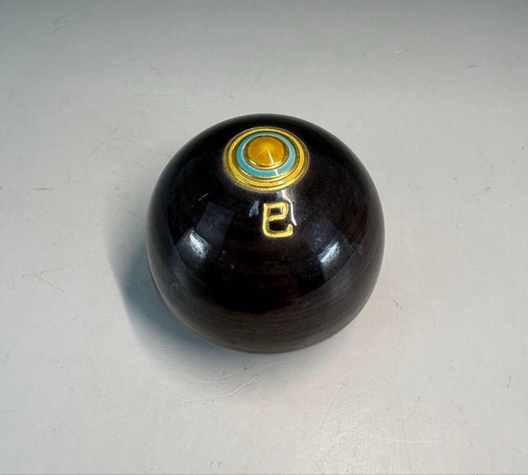 【中古品】茶道具　中村翠嵐造　交趾干支巳香合（共箱）