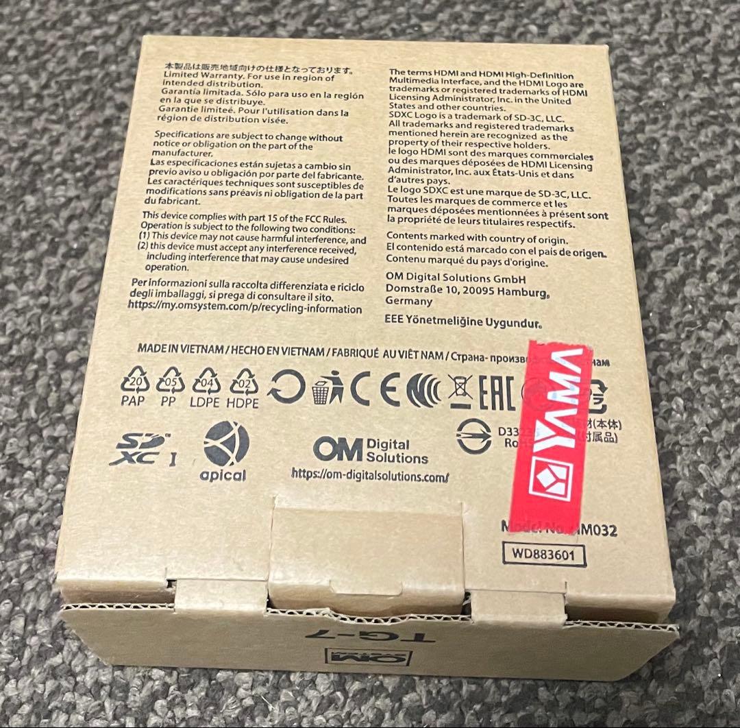 オリンパス　OM SYSTEM Tough TG-7 JJC LEDライト付