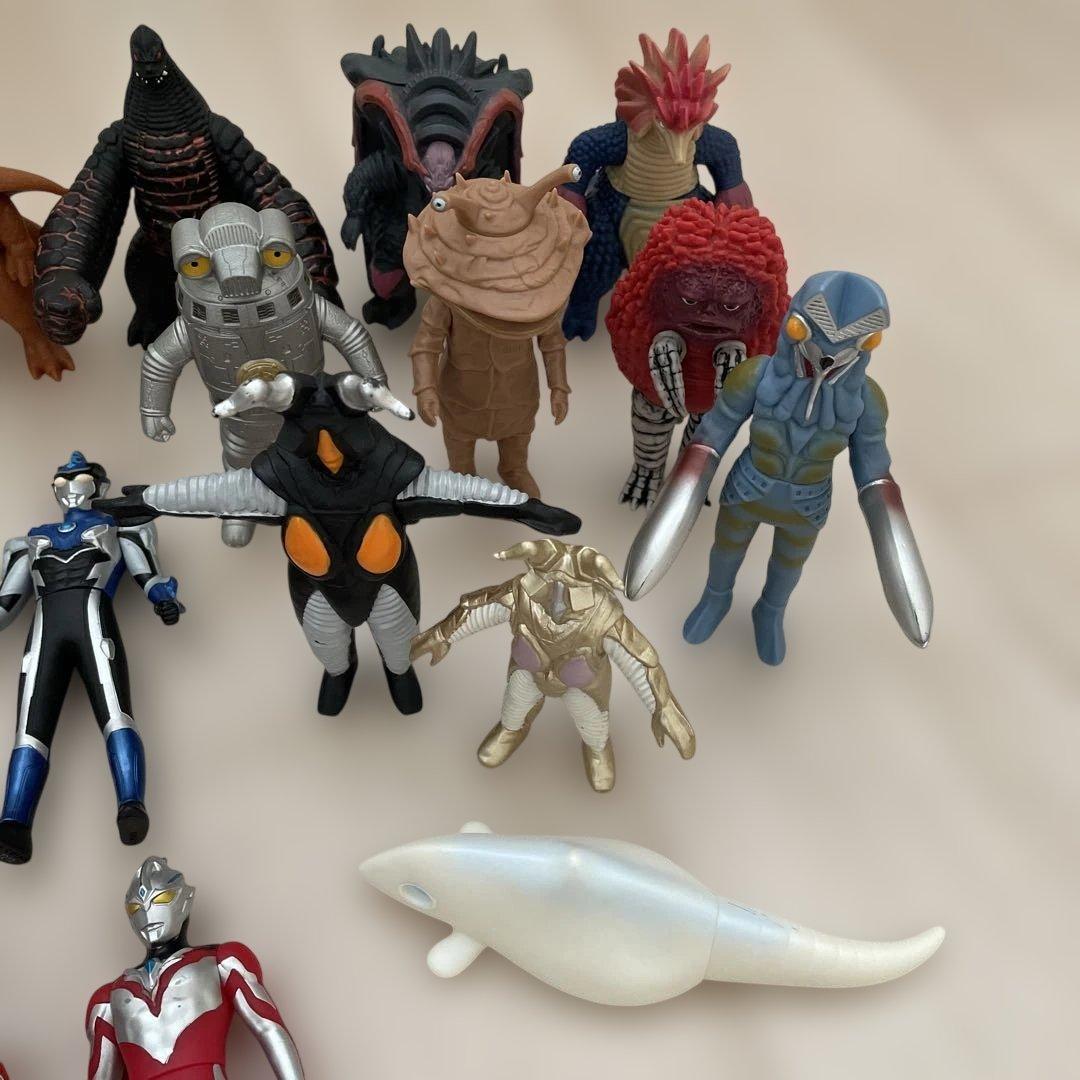 ウルトラマン 怪獣 フィギュア ソフビ おもちゃ DXアースガロン まとめ売り