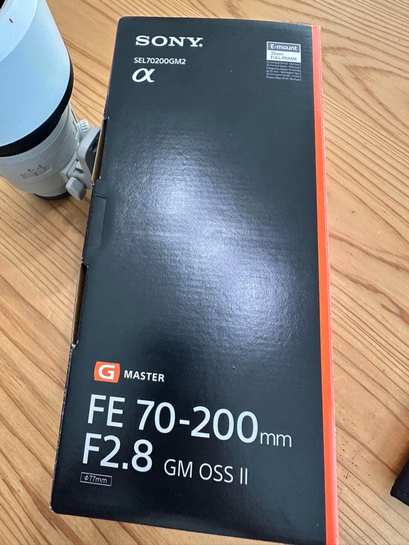 【極美品】SONY FE 70-200mm F2.8 GM OSS II