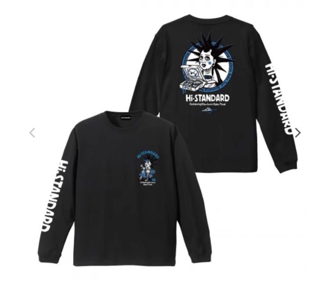新品 Hi-standard グッズ ロンT シャツ　ハイスタ ハイスタンダード