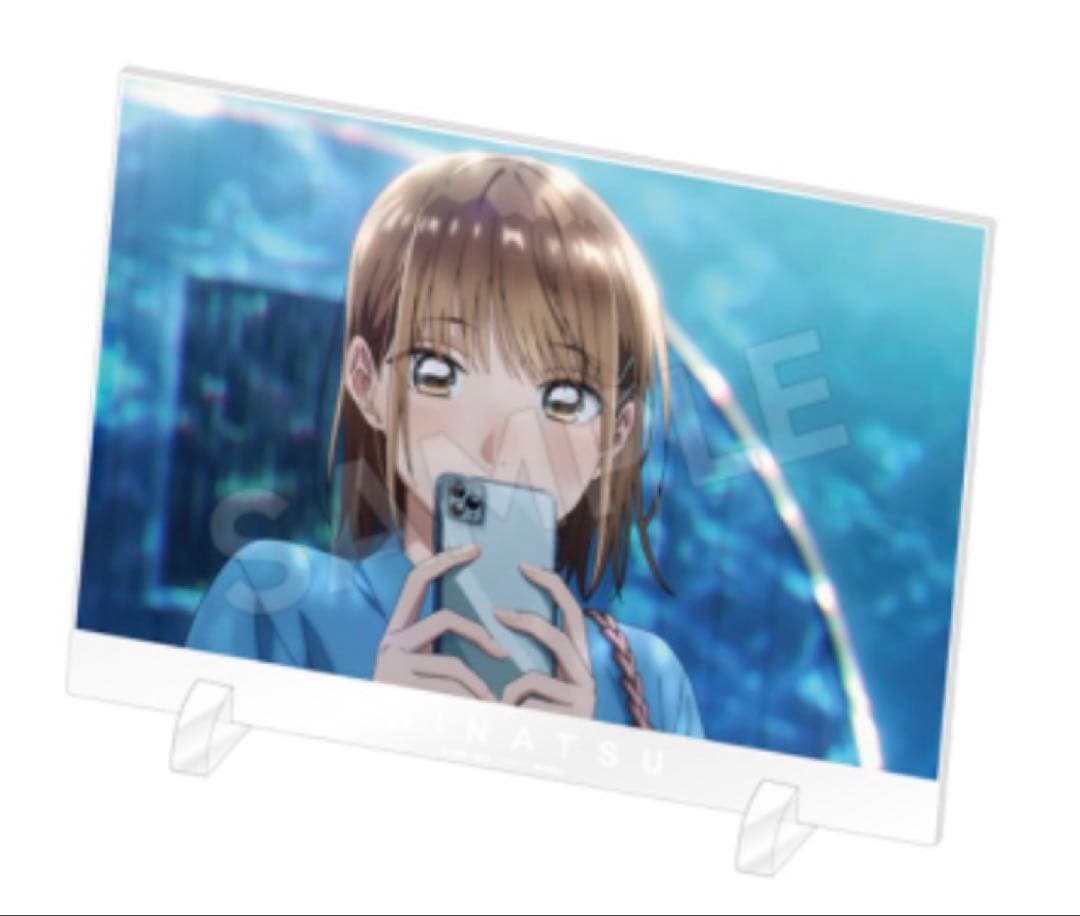 【新品未開封】アオのハコ 鹿野千夏 蝶野雛 アクリルパネル 3枚セット　おまけ