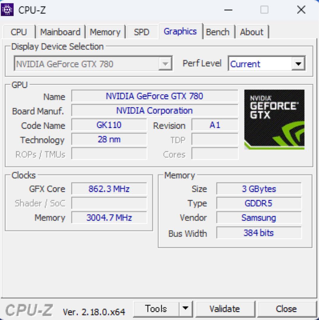 core i7 2700k gtx780 3GB SSD 256GB メモリ8G