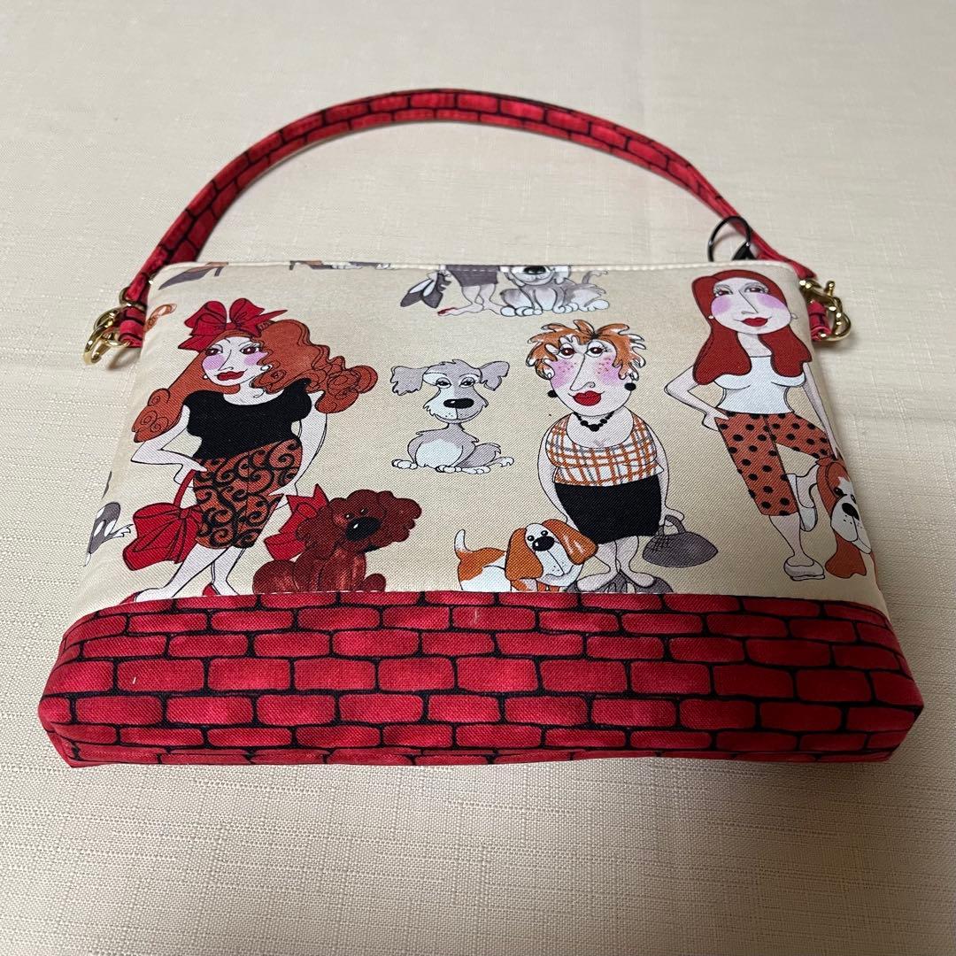 ♡リボン柄で2個♡ハンドメイド　ロラライハリス