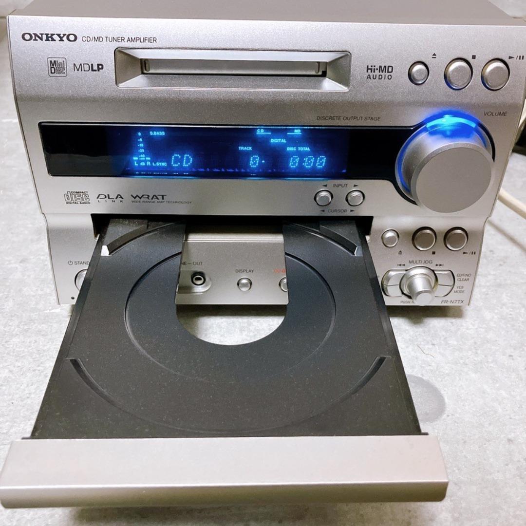 ONKYO X-N7TX CD MDチューナーアンプシステム ミニコンポ 美品