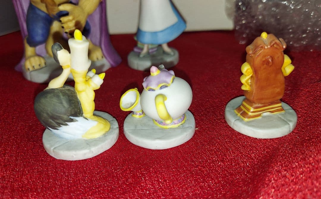 美女と野獣 箱庭 フィギュアセット 加藤工芸 Disney  ディズニー