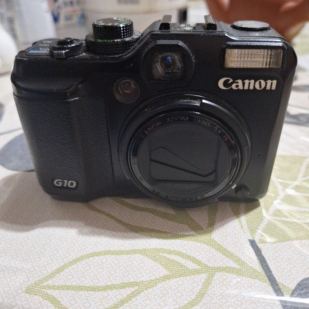 Canon PowerShot G10 本体と付属品
