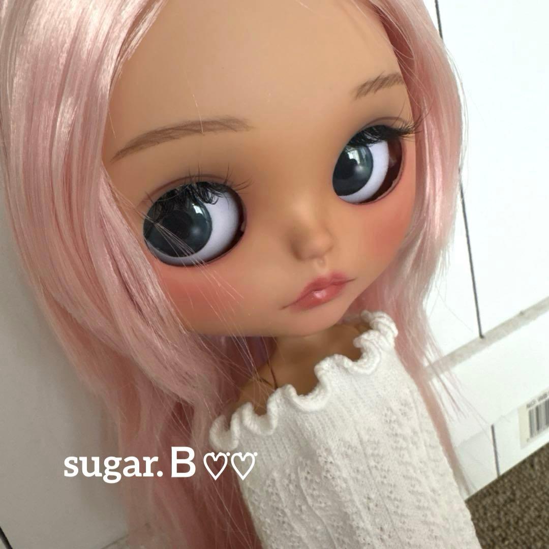 アイシードールカスタム❤︎ピンクシルバー❤︎タン❤︎